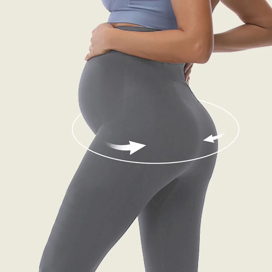 Abdominal Support High Elasticity Hip Lifting Leggings Pregnancy Clothes