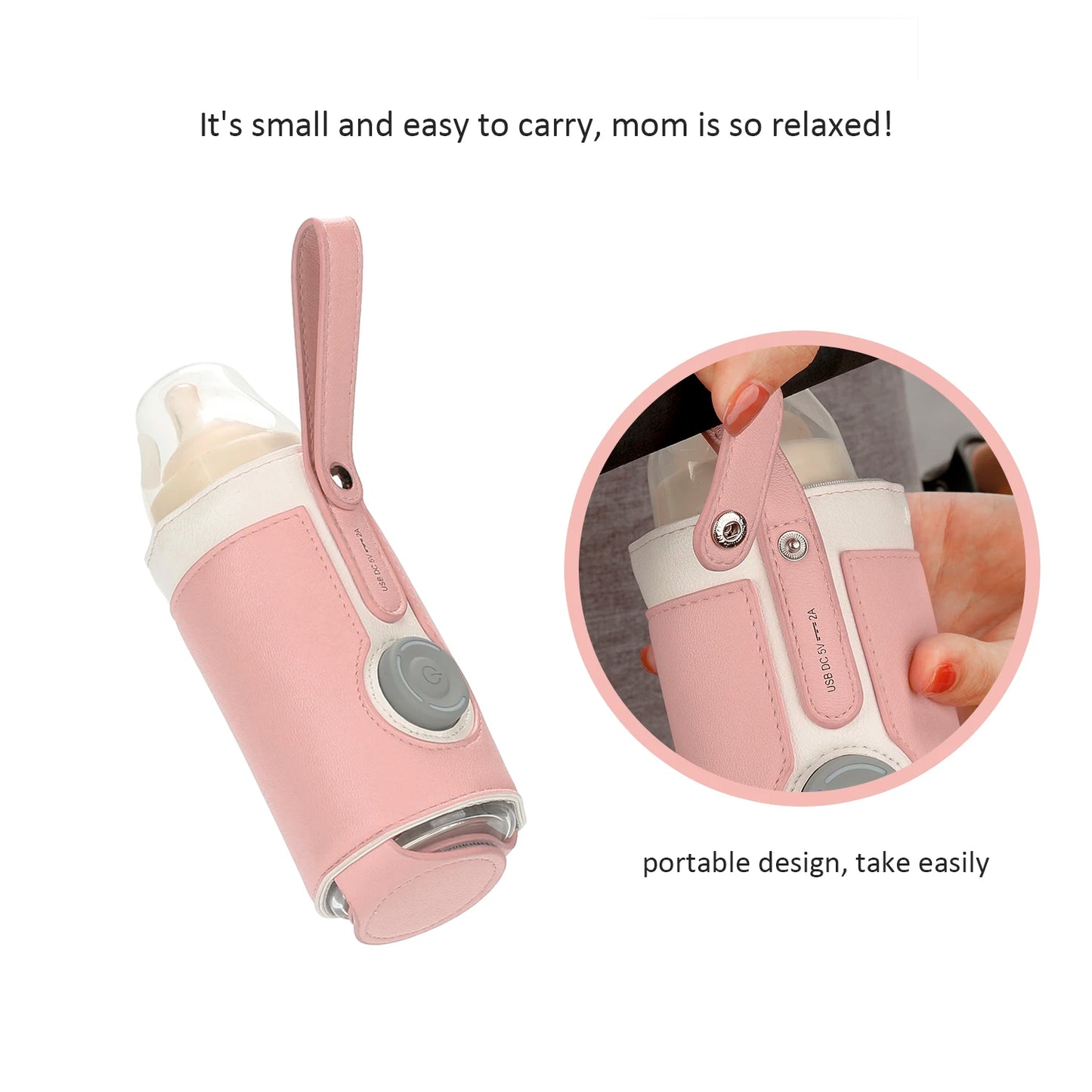 EfficiEent USB Milk Heat Keeper for Travel and Car Use