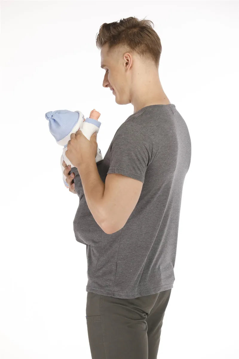 Safety Kangaroo Pocket T-Shirt Baby Carrier