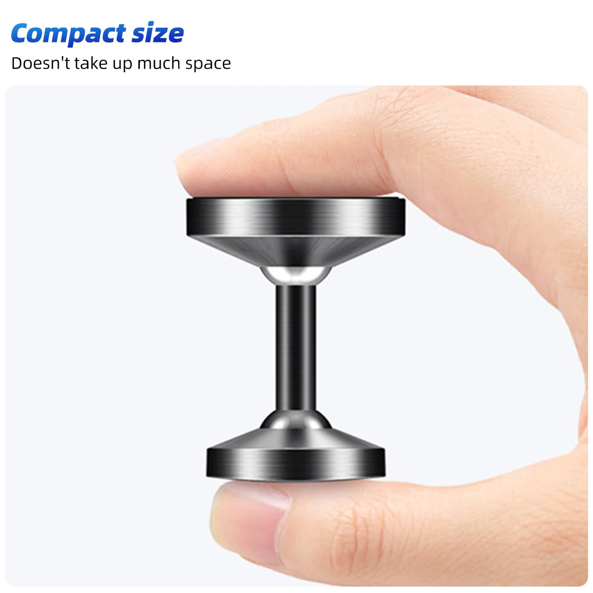 Suporte magnético de telefone de dupla face para Samsung Xiaomi Huawei Dual Magnet