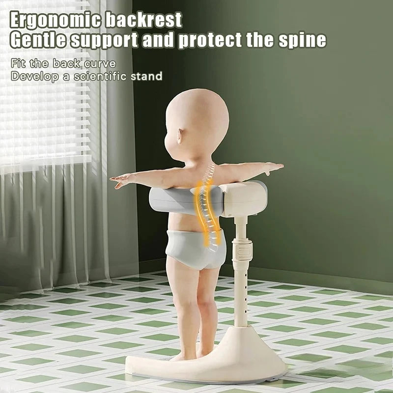 Adjustable Baby Shower Rack - Foldable Anti-Slip Bath Caddy for Infants