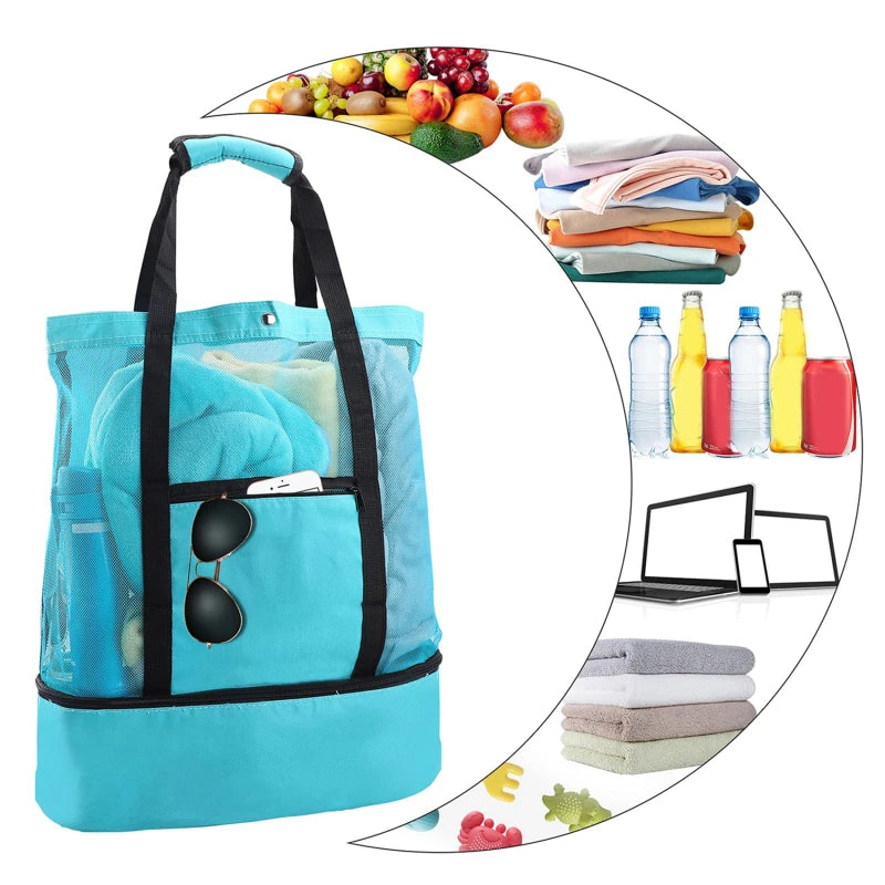 Heat Preservation Picnic Beach Bag – Waterproof & High Capacity Tote