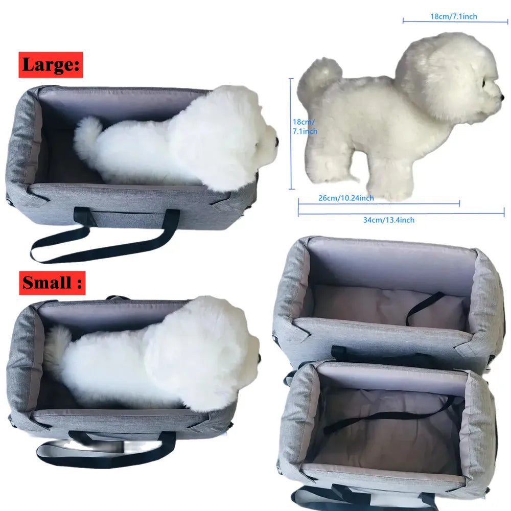 Dog Car Seat Bed: The Ultimate Travel Companion for Your Furry Friends!