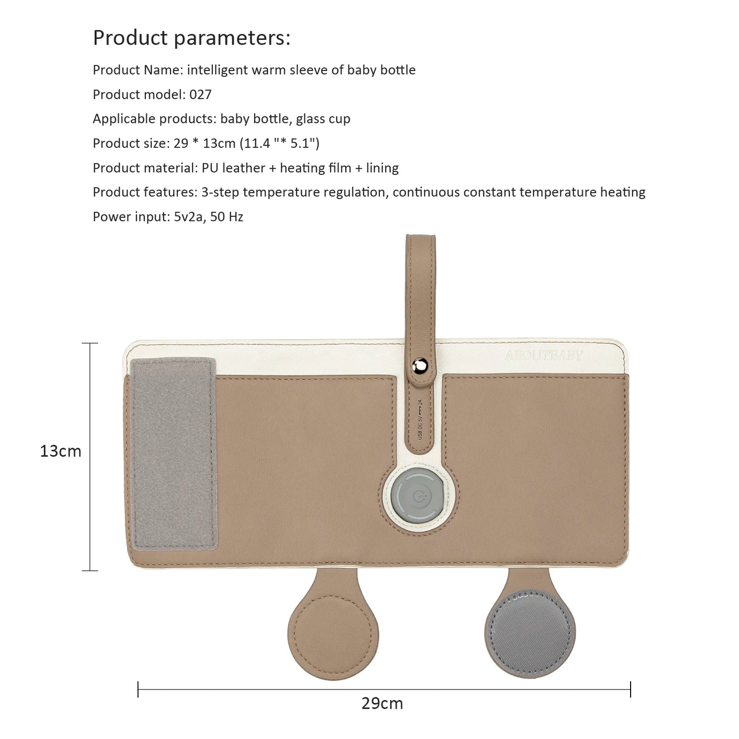 EfficiEent USB Milk Heat Keeper for Travel and Car Use