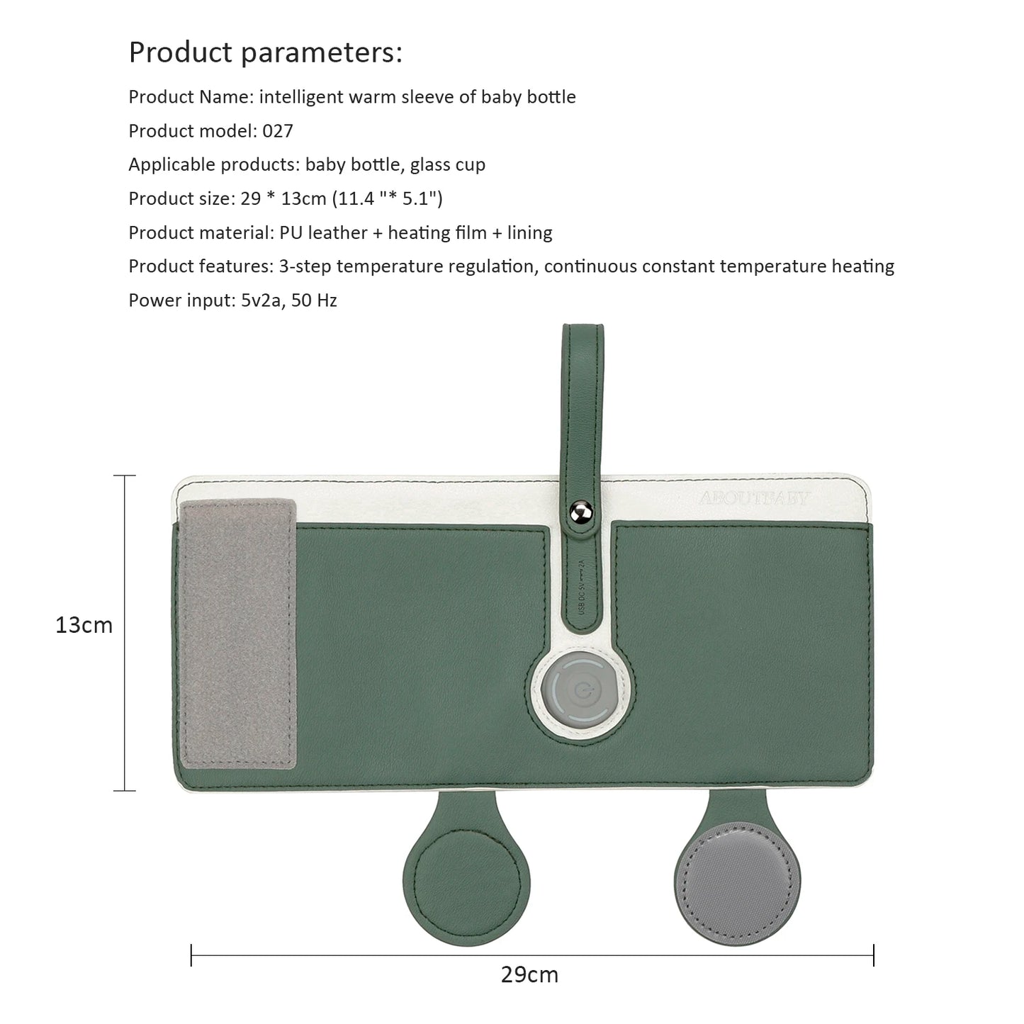 EfficiEent USB Milk Heat Keeper for Travel and Car Use
