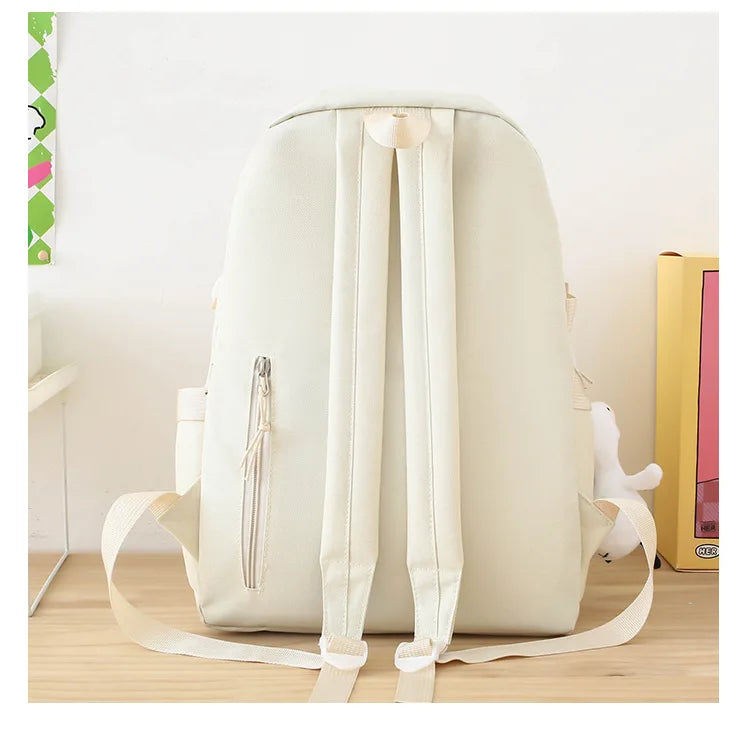 Conjunto de 5 pingentes grátis estilo floresta versão coreana casual harajuku estudante