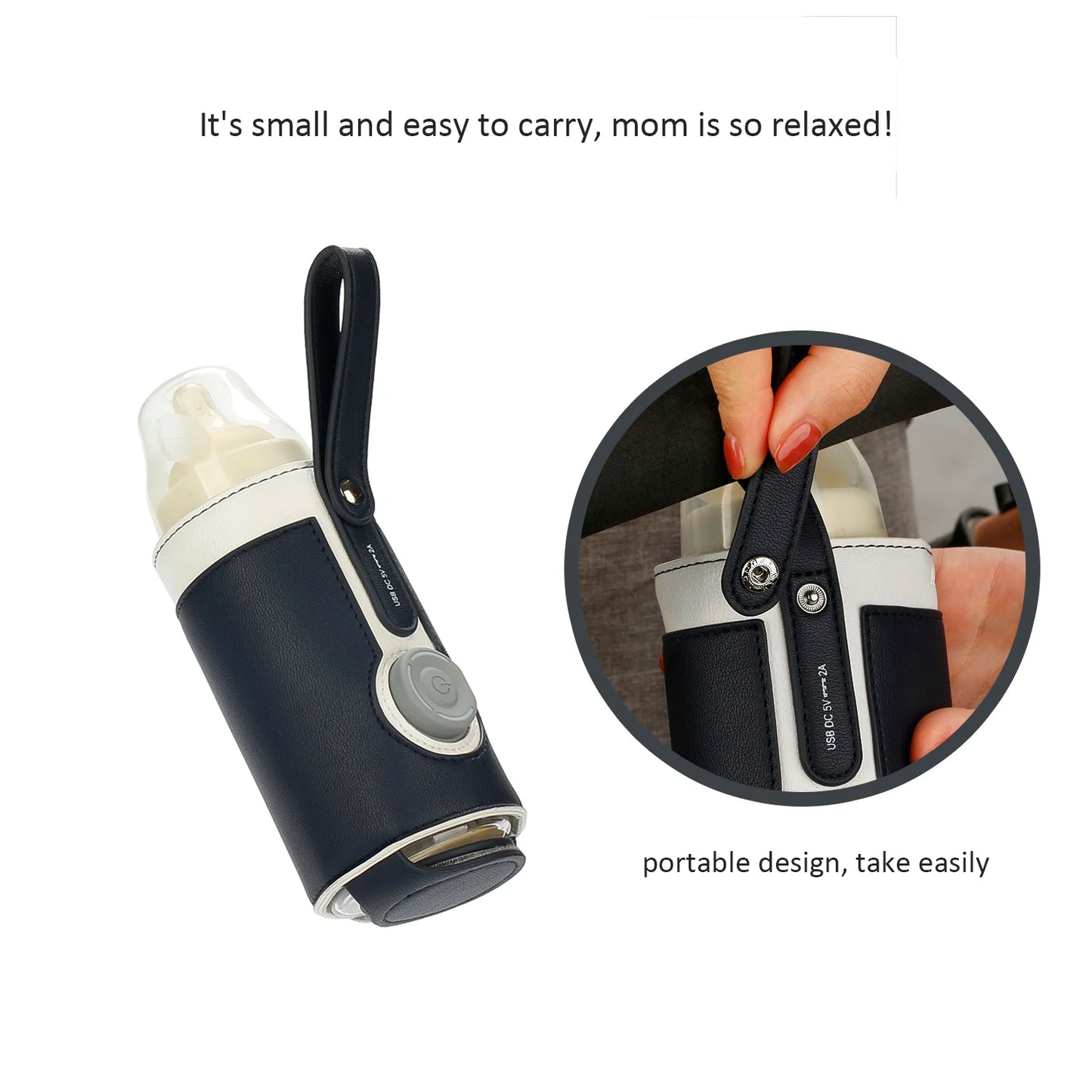 EfficiEent USB Milk Heat Keeper for Travel and Car Use