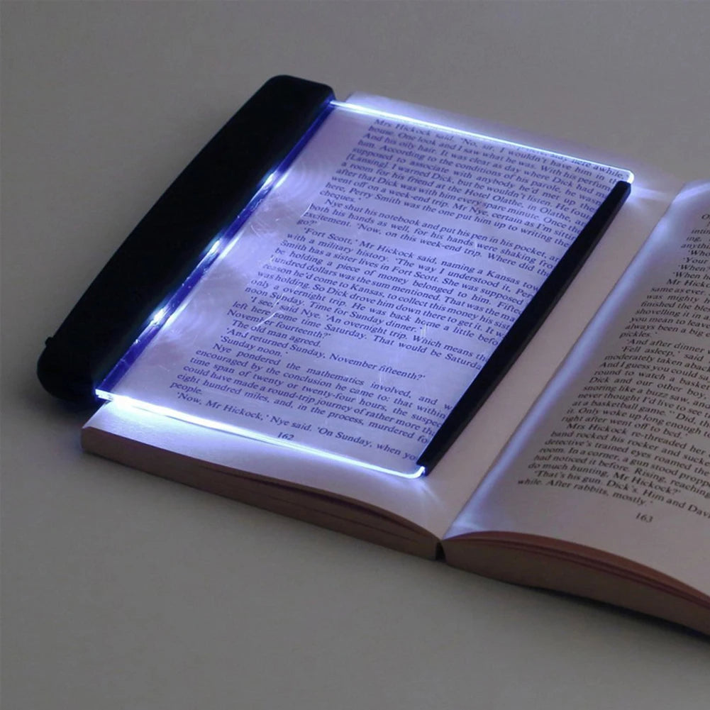 Flat Book Light Page Book Light for Reading