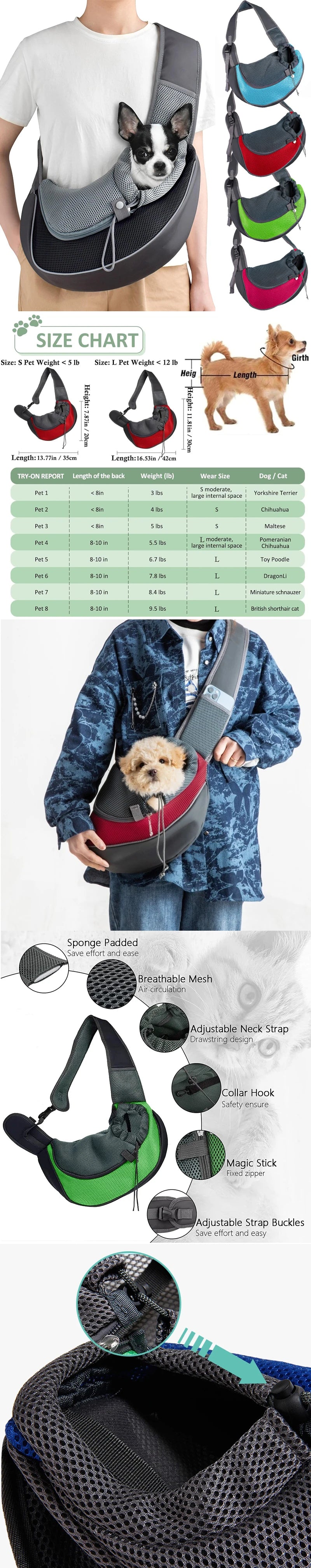Pet Cat Dog Carrier Backpack: Travel in Comfort and Style!