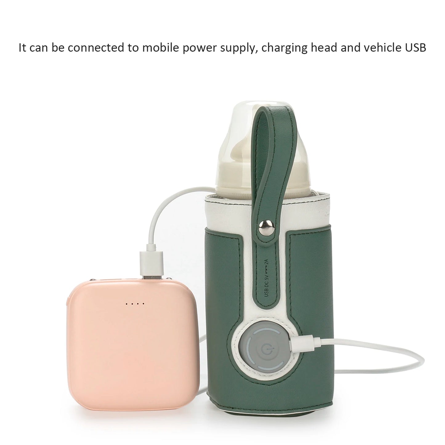 EfficiEent USB Milk Heat Keeper for Travel and Car Use