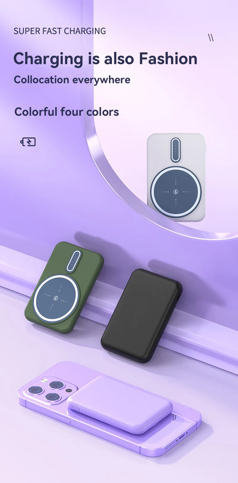 Xiaomi Magnetic Wireless Power Bank 500000 mAh