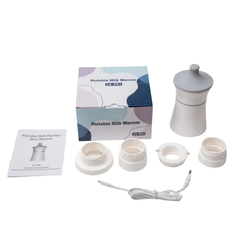 Portable Baby Bottle Warmer Milk USB Charge