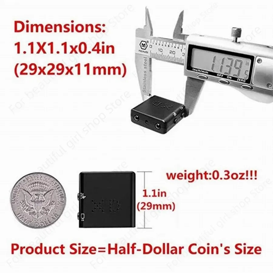 1080P HD Mini Spy Camera – Ultra-Small, Ultra-Smart, Ultra-Secure Powerful Security