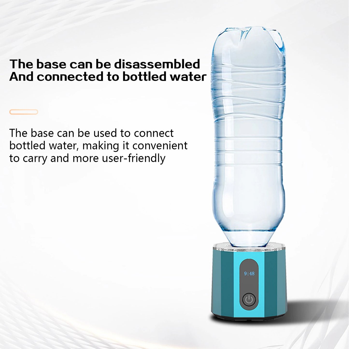 10000PPB Intelligent Hydrogen Rich Water Mug Japan Water Filter Hydrogen
