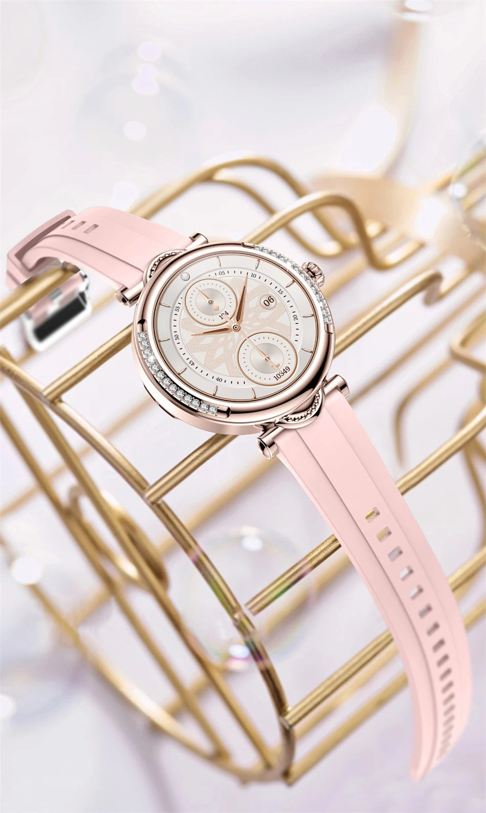 For Xiaomi Android Fashion Women Smart Watch 360*360 HD Screen