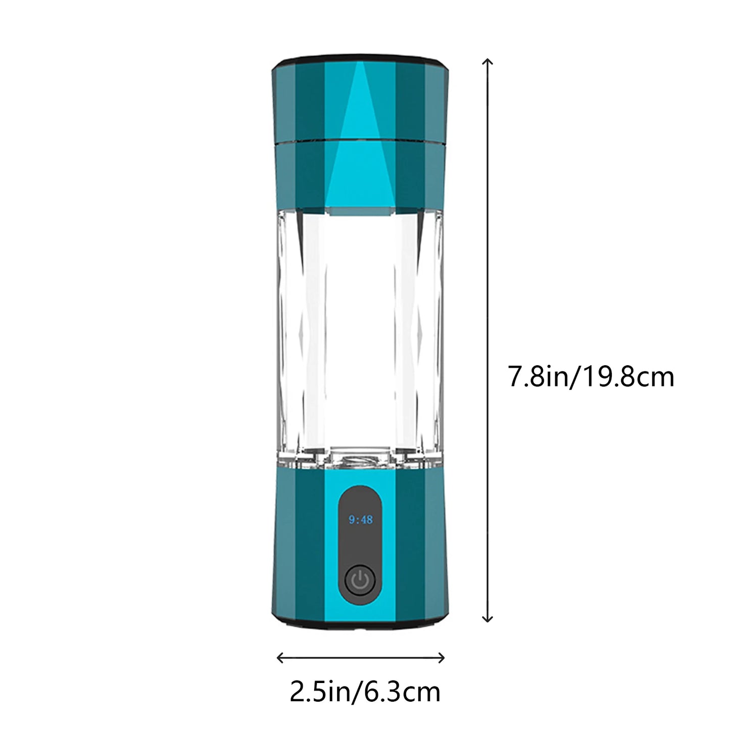 10000PPB Intelligent Hydrogen Rich Water Mug Japan Water Filter Hydrogen