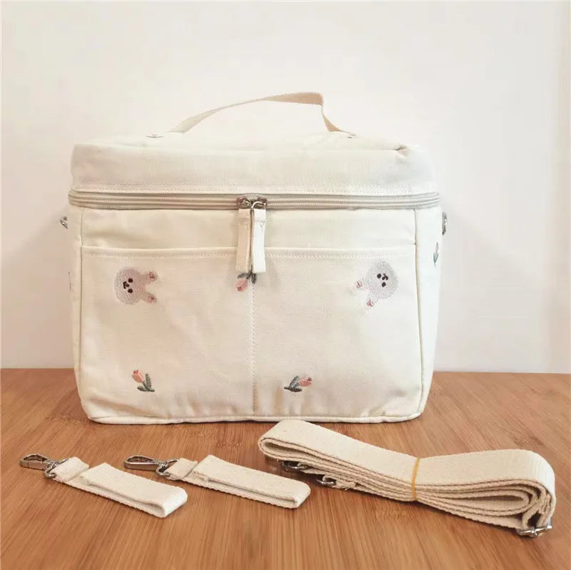 Waterproof Baby Feeding Bottle Cooler Bag Thermal Insulation Mommy Bag