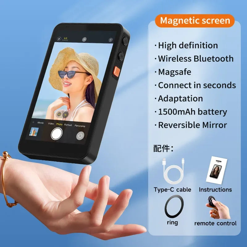 SHIYAN Magnetic Smartphone Selfie Monitor
