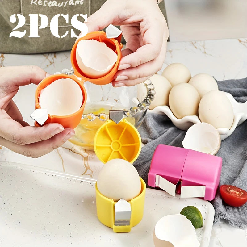 Multifunctional Handheld Egg Cracker