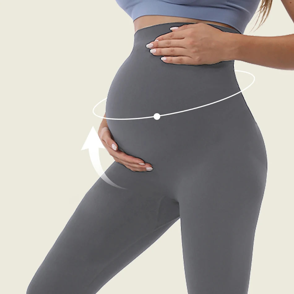 Abdominal Support High Elasticity Hip Lifting Leggings Pregnancy Clothes