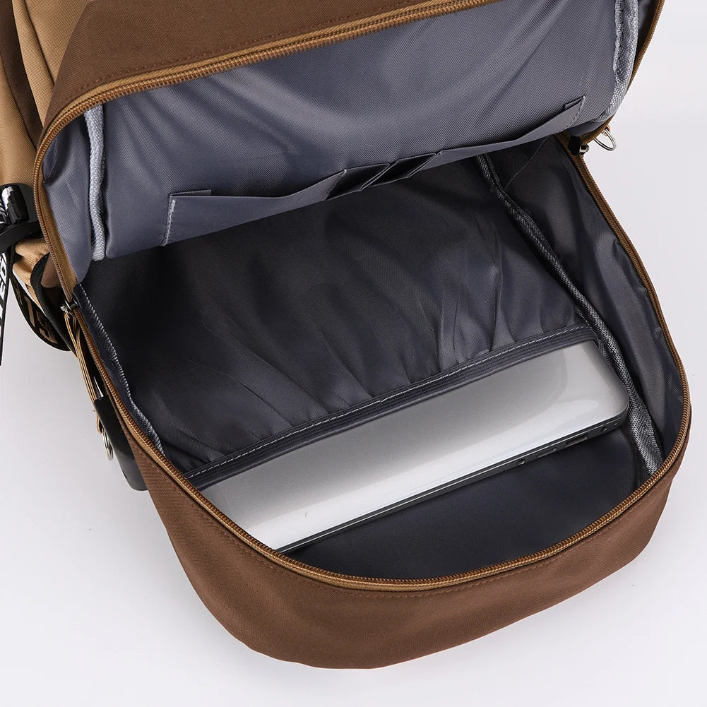 Capybara Backpack for Girls Boys Students Cute Kawaii Large Capacity Bookbag