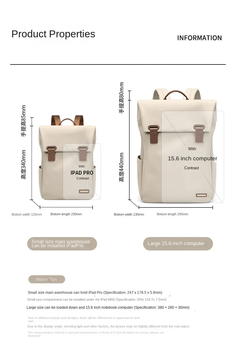GOLF Backpacks Woman Anti Theft Laptop Backpack Elegant School