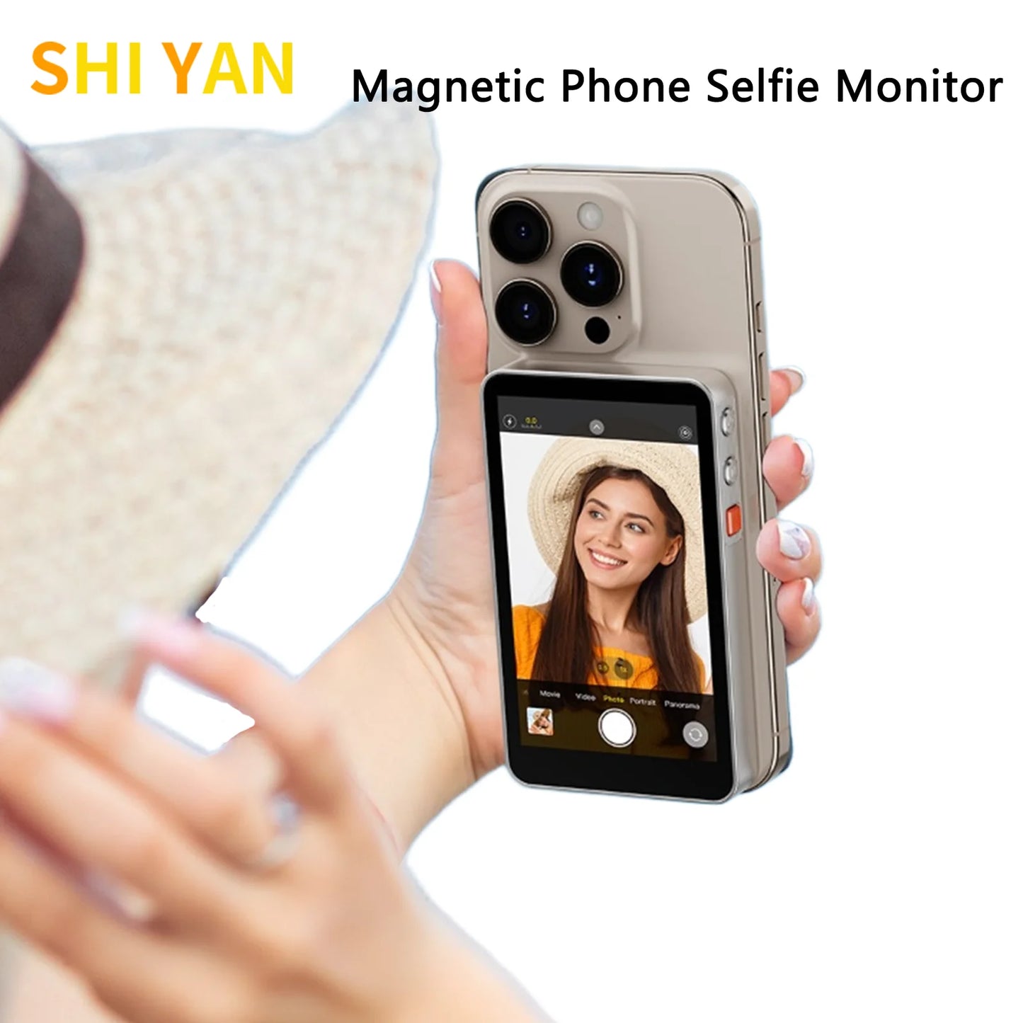 SHIYAN Magnetic Smartphone Selfie Monitor