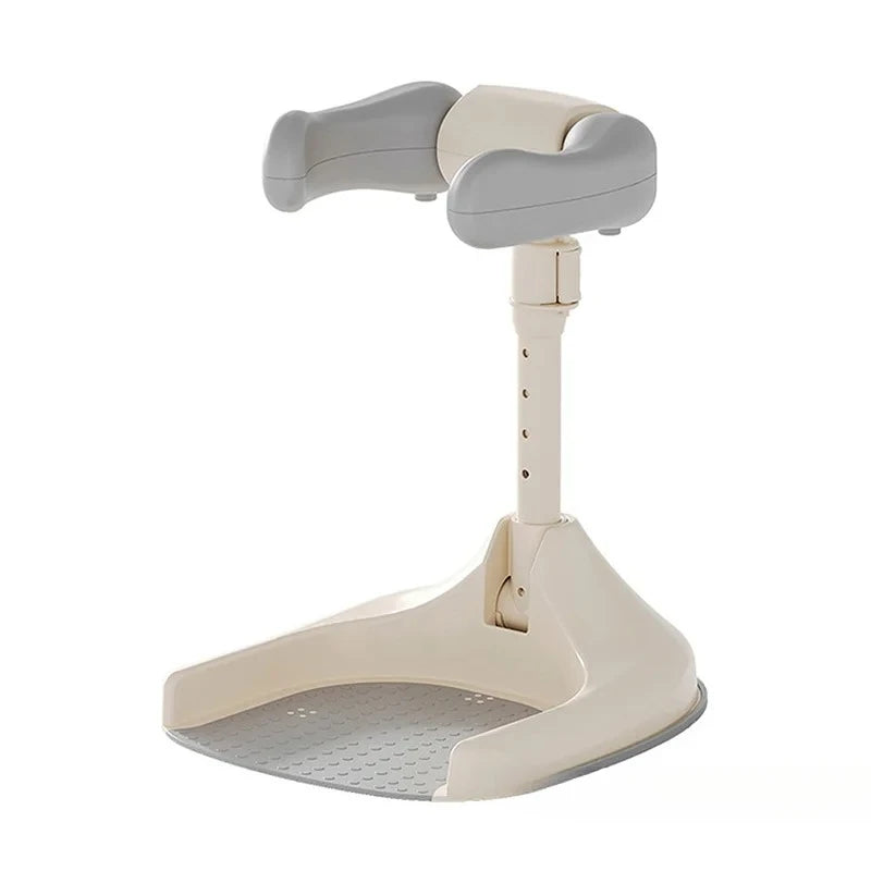 Adjustable Baby Shower Rack - Foldable Anti-Slip Bath Caddy for Infants