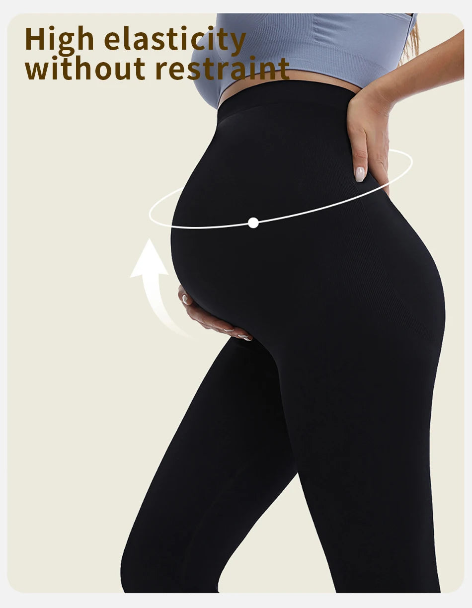 Abdominal Support High Elasticity Hip Lifting Leggings Pregnancy Clothes