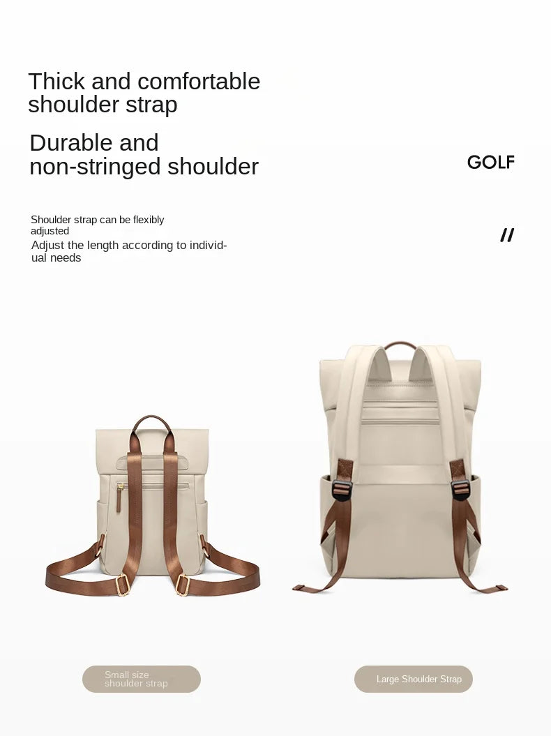 GOLF Backpacks Woman Anti Theft Laptop Backpack Elegant School