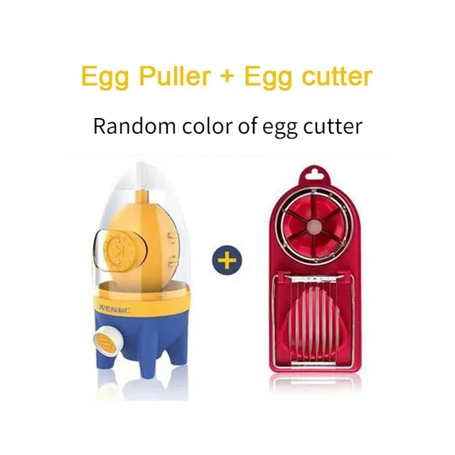 🚀 Rocket Manual Golden Egg Scrambler – Mix Eggs Like Magic, Without Cracking the Shell!