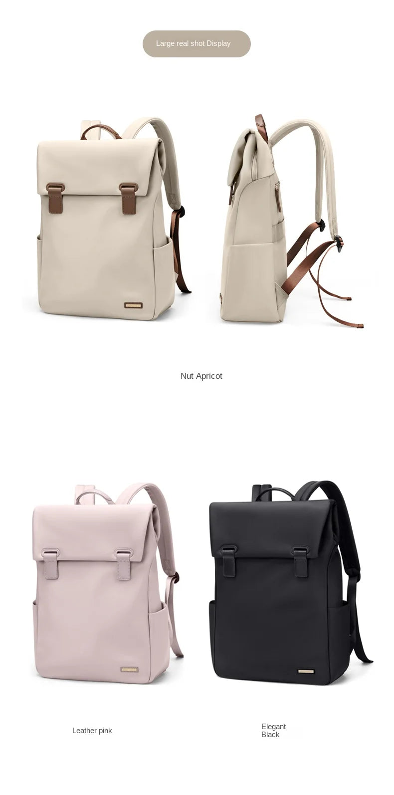 GOLF Backpacks Woman Anti Theft Laptop Backpack Elegant School