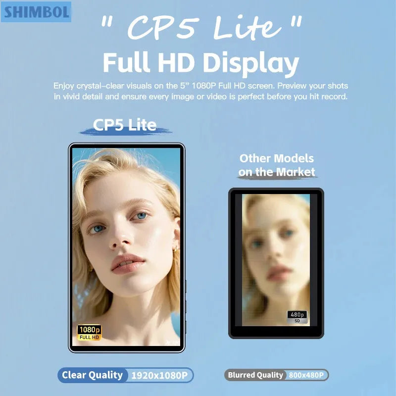 Camera Selfie Monitor for iPhone 16 15 Samsung Phone