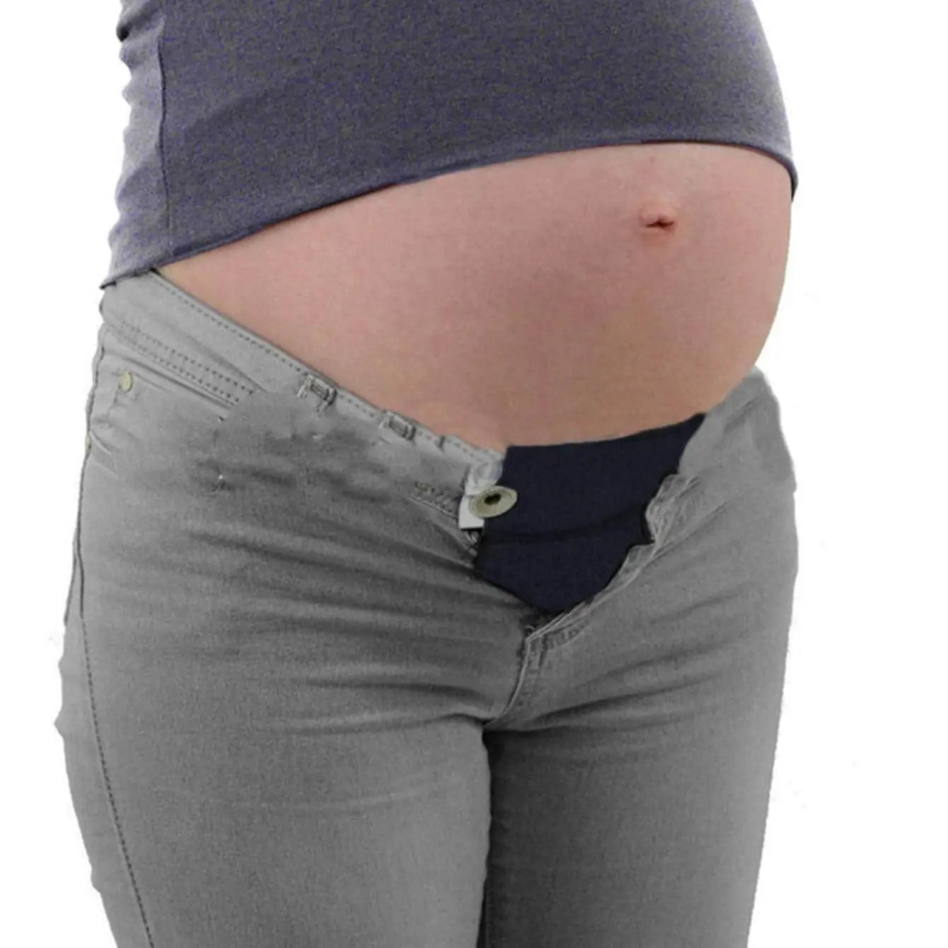 Women Adjustable Elastic Maternity Pregnancy Waistband Belt Waist Extender