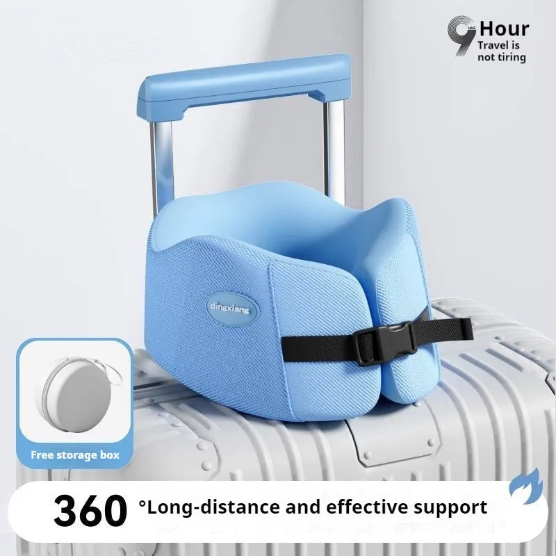 Memory Foam U-shaped Pillow Travel Neck Pillow Soft Comfortable