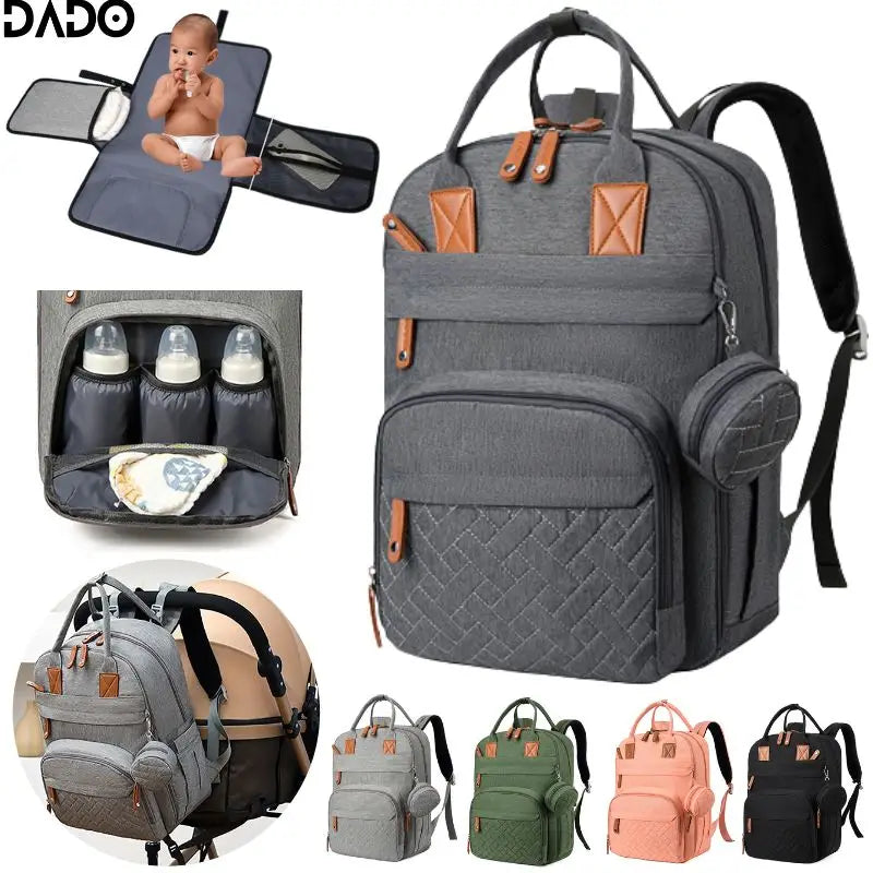Diaper Bag Backpack Baby Essentials Travel Tote Multifunction