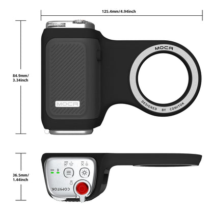 Soporte magnético para teléfono COMITOK con control remoto y mango portátil para fotografía