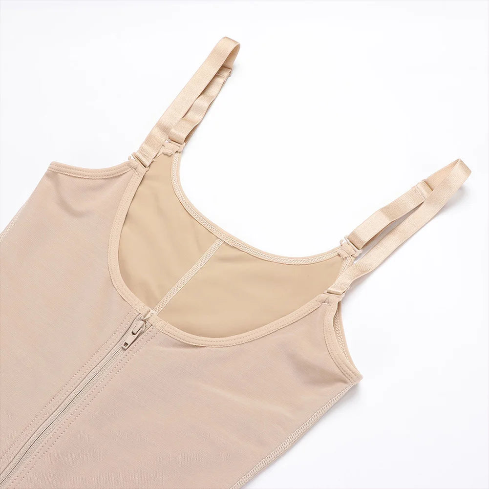 Fajas Colombianas Detachable Straps Full Body Shaper Tummy Slimming Postpartum