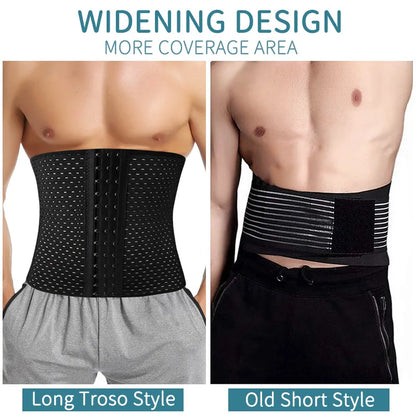 Waist Trainer Shapers Corset For Men Abdomen Reducer Slimming Belt Shapewear