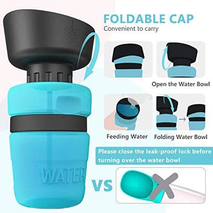Portable Dog Water Bottle: Hydration on the Go!