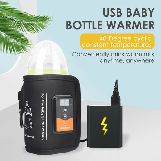 USB Bottle Warmer Bag Milk Warmer Bottle Heating