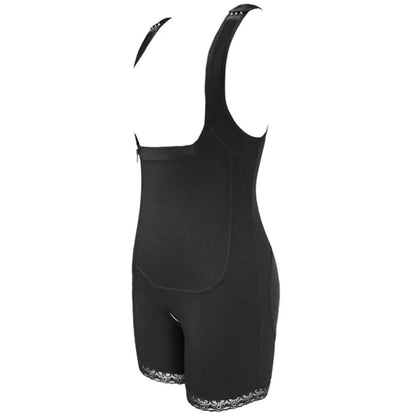Zip Waist Lace Slimming Shaper Corset Control Shapewear Butt Lifter Strap Body Shaper