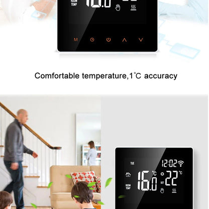 AVATTO Tuya WiFi Smart Thermostat, Electric Floor Heating Water/Gas Boiler Temperature