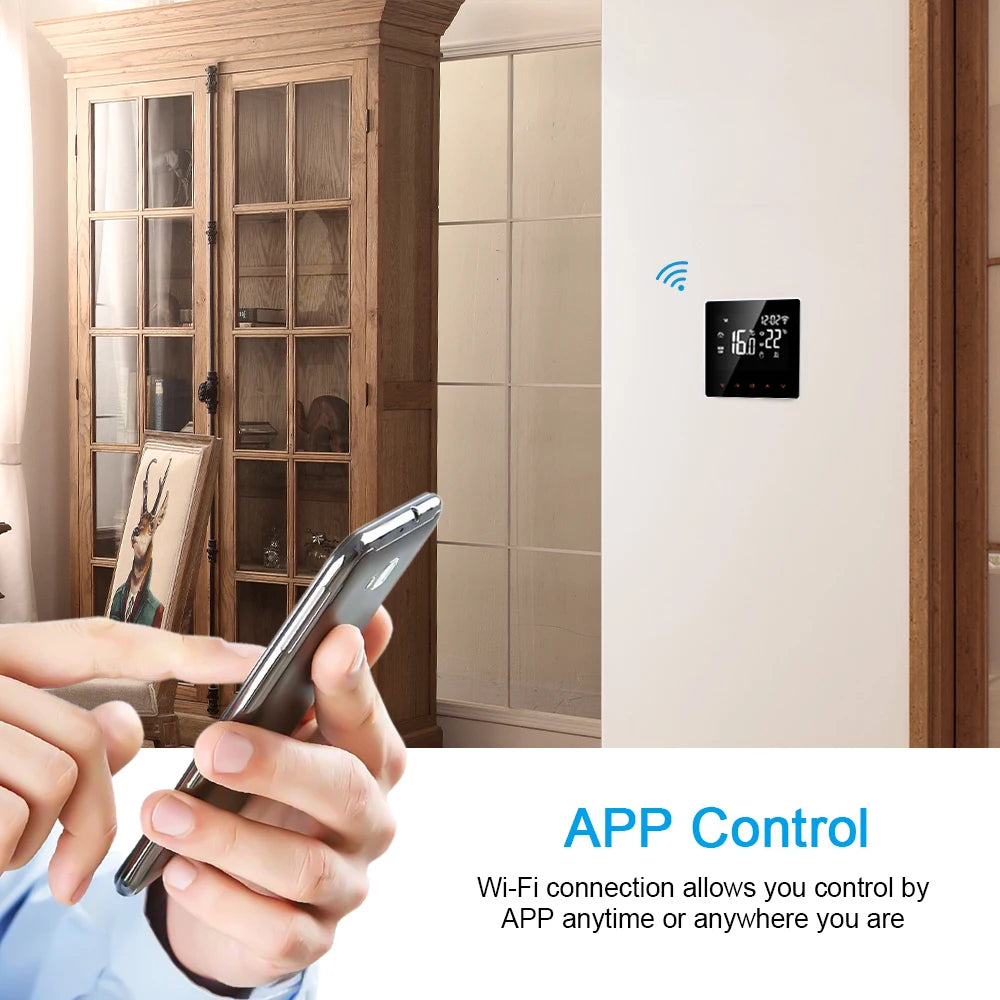 AVATTO Tuya WiFi Smart Thermostat, Electric Floor Heating Water/Gas Boiler Temperature