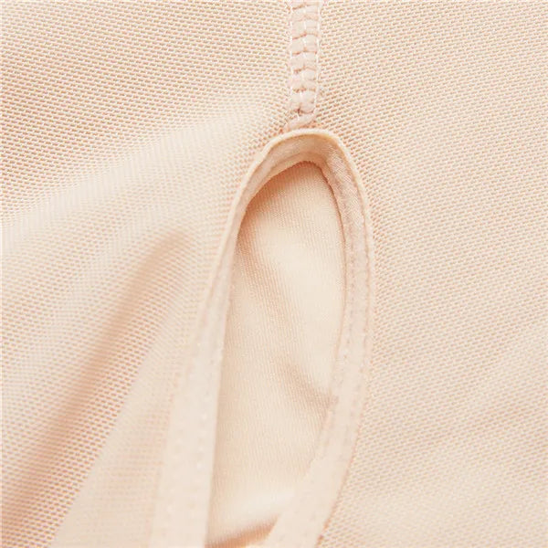 Zip Waist Lace Slimming Shaper Corset Control Shapewear Butt Lifter Strap Body Shaper
