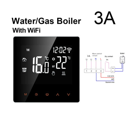 AVATTO Tuya WiFi Smart Thermostat, Electric Floor Heating Water/Gas Boiler Temperature