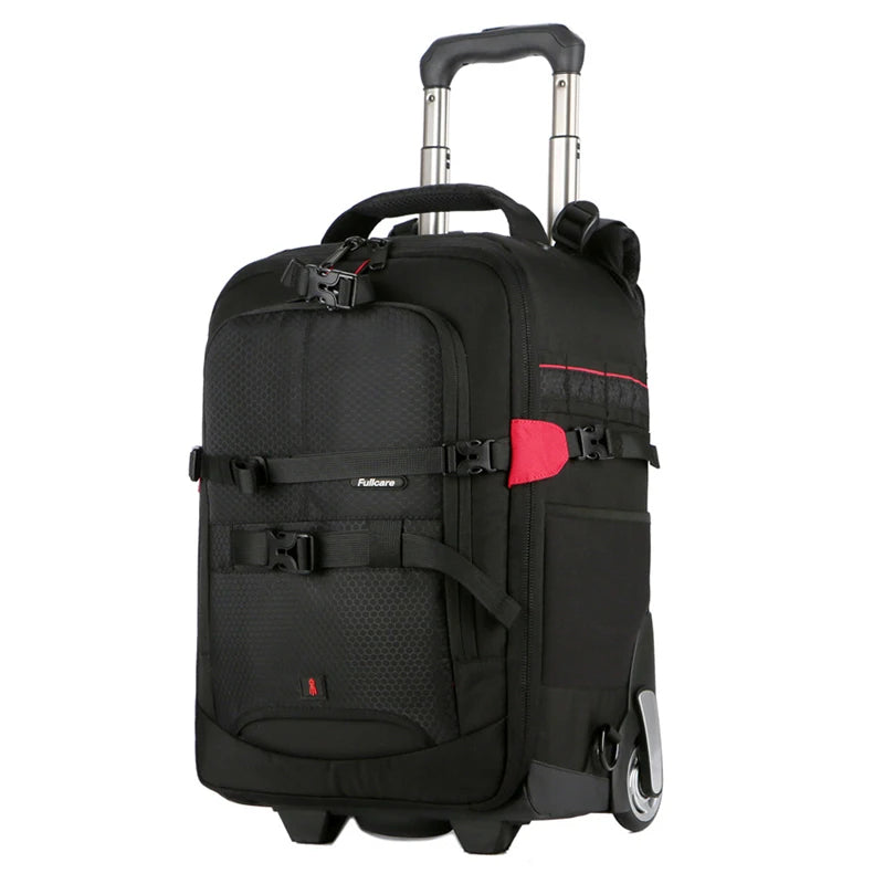 Maleta con ruedas para cámara DSLR profesional Vnelstyle, bolso de vídeo, foto, cámara digital