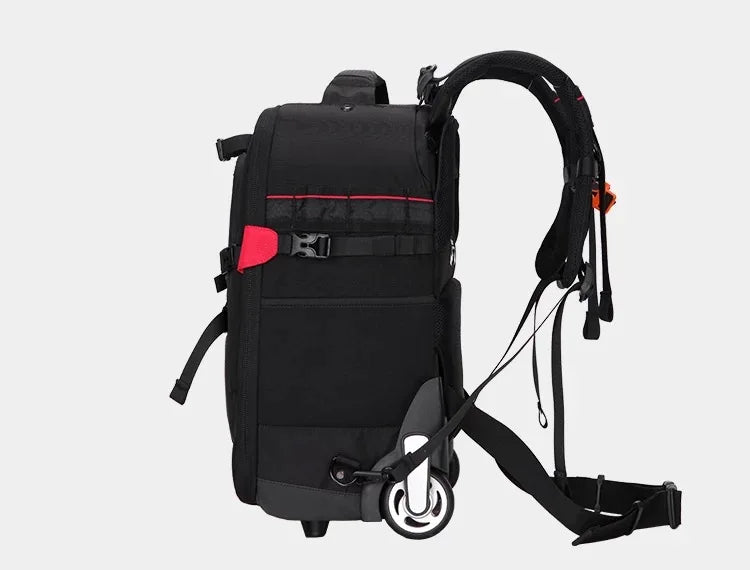Maleta con ruedas para cámara DSLR profesional Vnelstyle, bolso de vídeo, foto, cámara digital