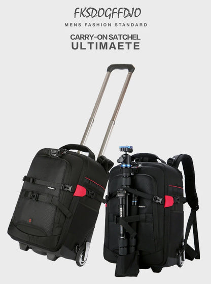 Maleta con ruedas para cámara DSLR profesional Vnelstyle, bolso de vídeo, foto, cámara digital