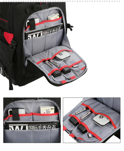 Maleta con ruedas para cámara DSLR profesional Vnelstyle, bolso de vídeo, foto, cámara digital